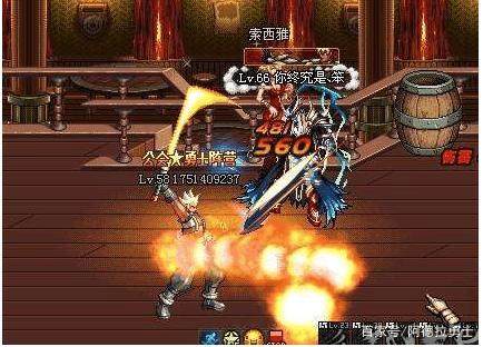 dnf私服普雷团本4人开荒13分钟通关，8W物攻剑魂，伤害却垫底197